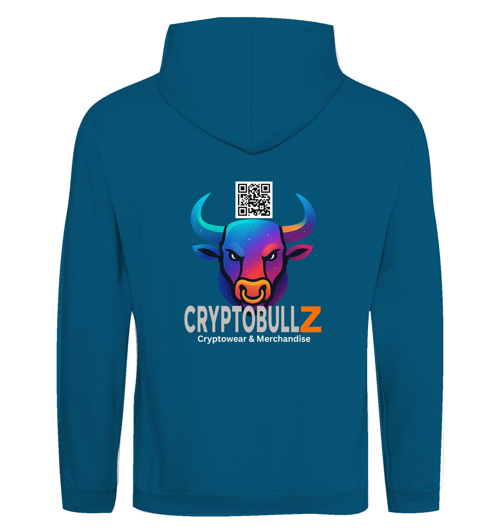 Bitcoin Wolf Cryptobullz Edition beidseitig bedruckt Hoodie