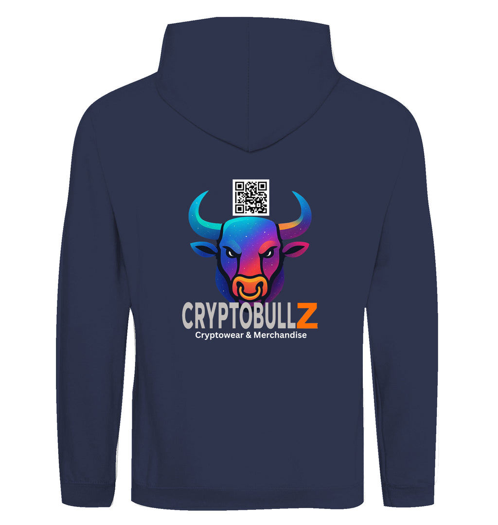 Bitcoin Wolf Cryptobullz Edition beidseitig bedruckt Hoodie