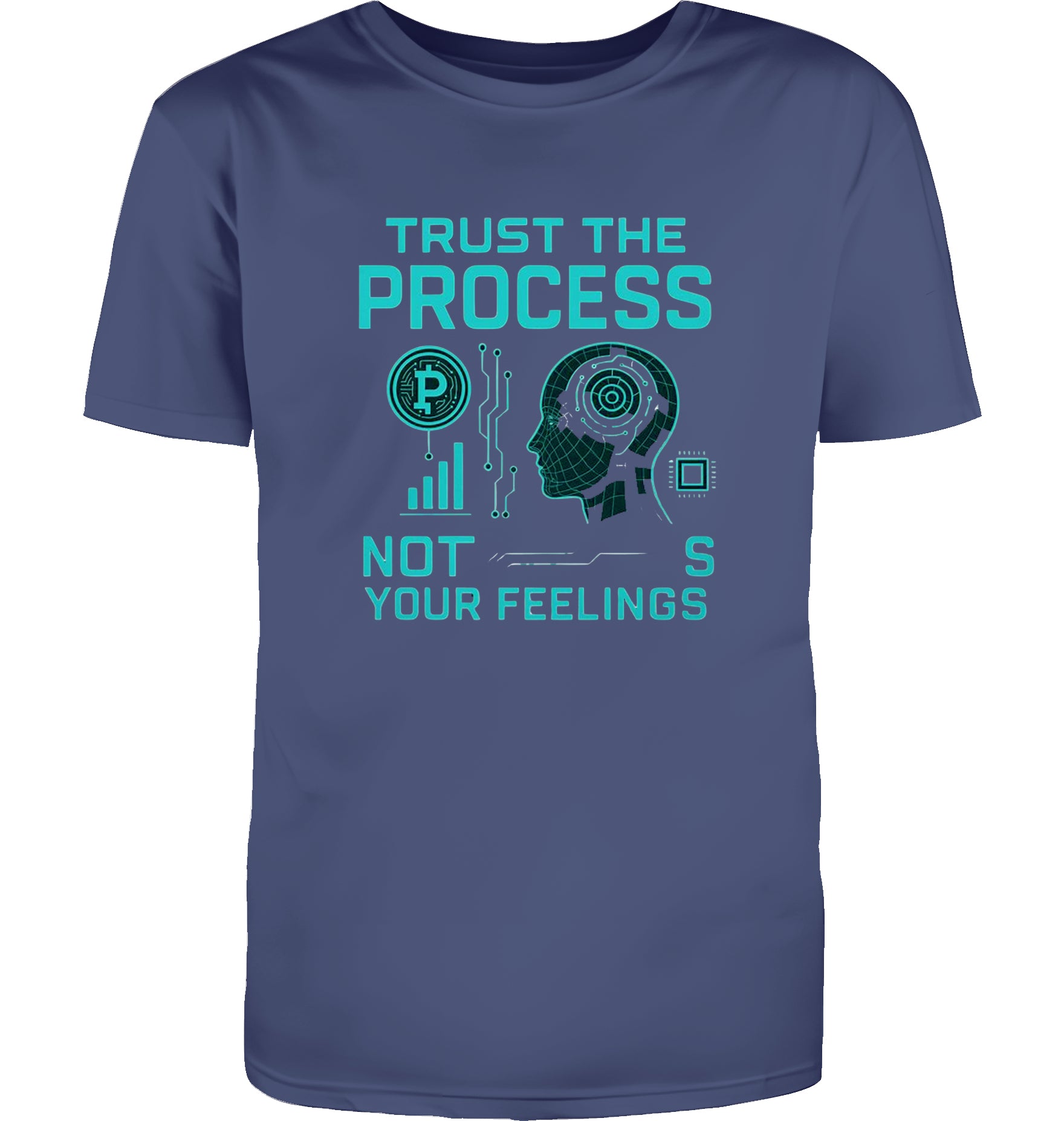 Trust the Process Cryptobullz T-Shirt beidseitig bedruckt