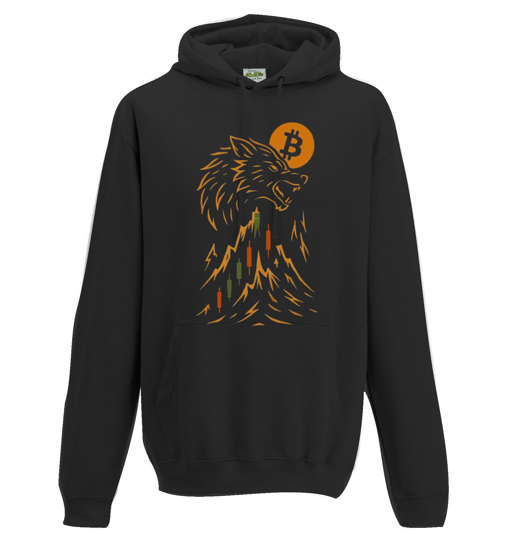 Bitcoin Wolf Hoodie