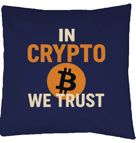 In Crypto we trust Kissen