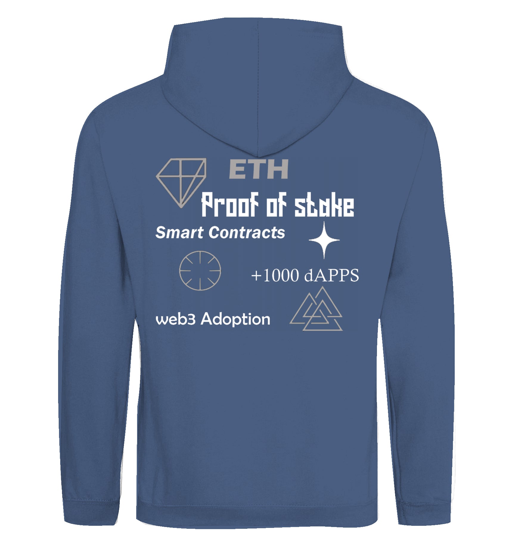 ETH Hoodie beidseitig bedruckt