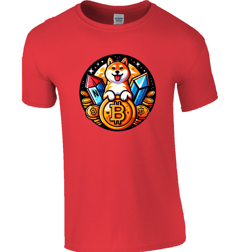 DOGE BTC Kids T-Shirt