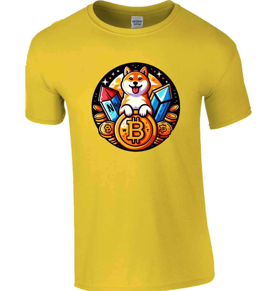 DOGE BTC Kids T-Shirt