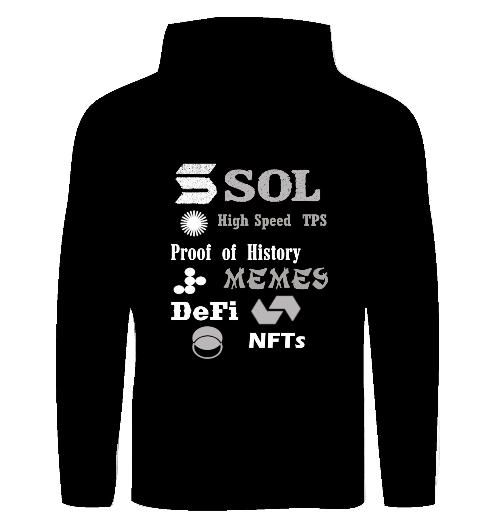 SOL Hoodie beidseitig bedruckt