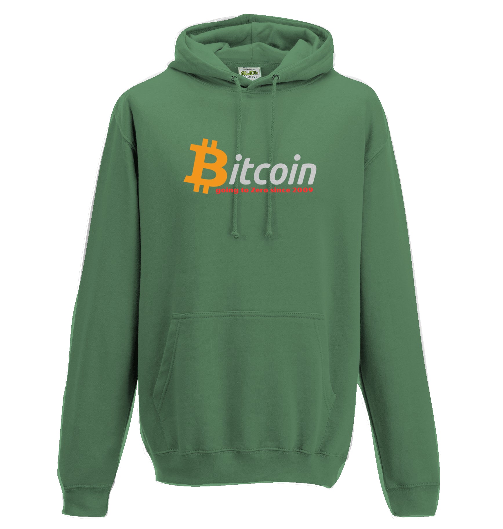 Bitcoin going to Zero Hoodie