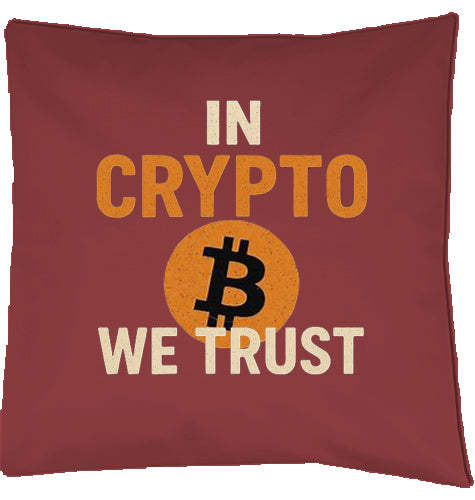 In Crypto we trust Kissen