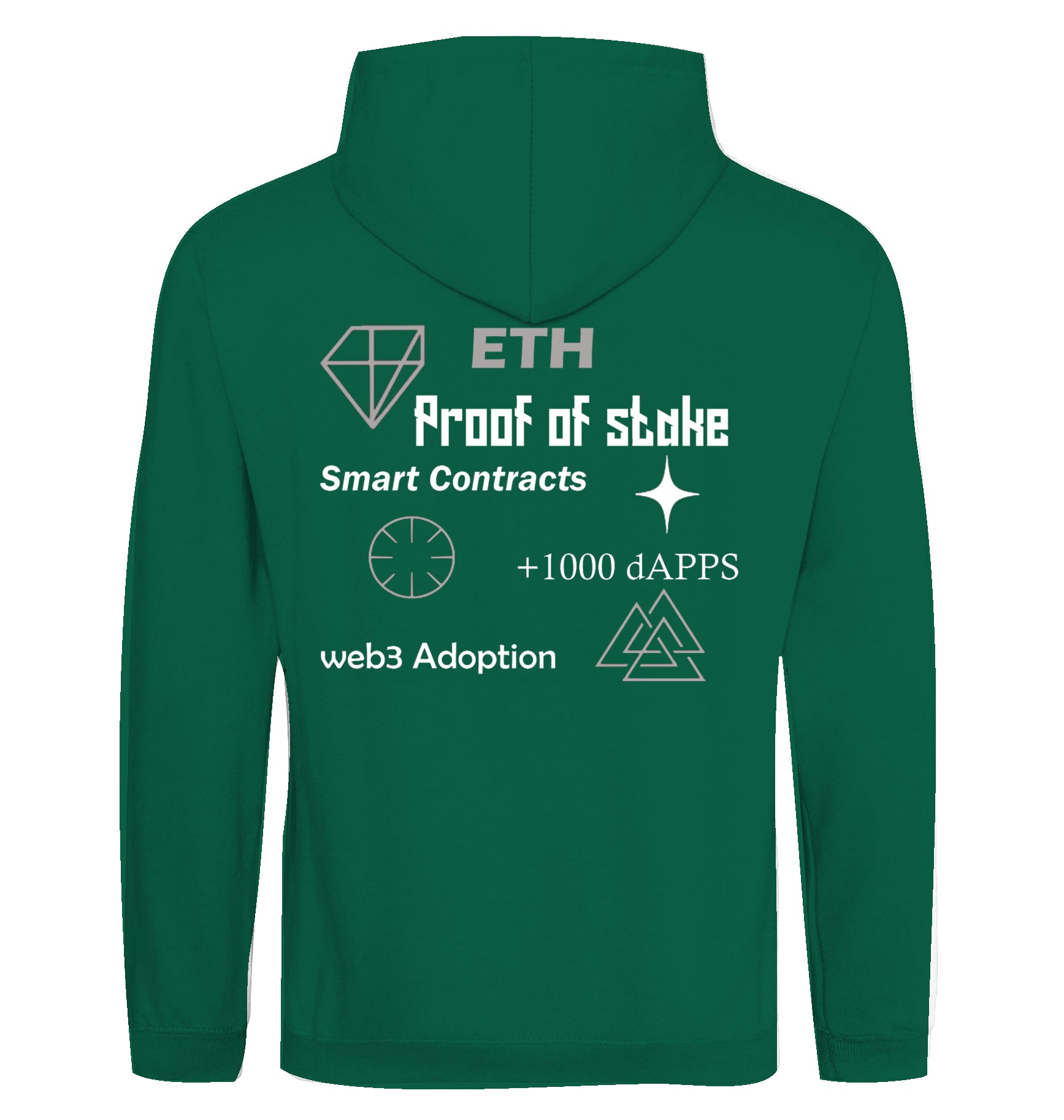 ETH Hoodie beidseitig bedruckt